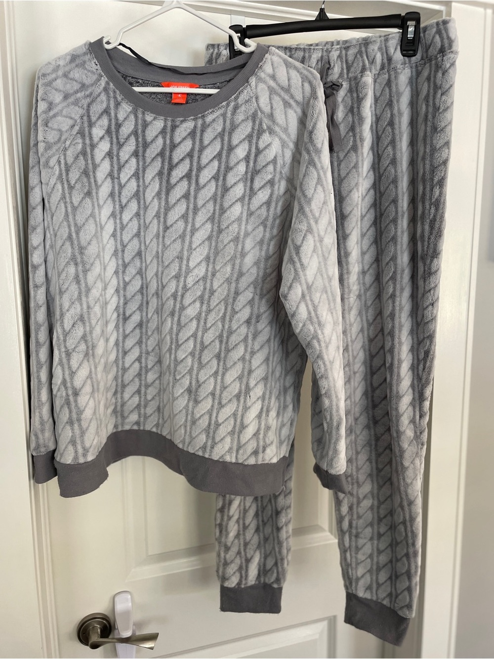 Joe Fresh Cable-Knit Fleece Lounge Set